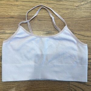 Floreat Anthropologie bra bralette pale pink XS S